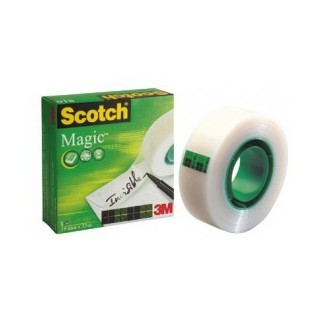 Cinta adhesiva invisible 3M Magic 810 19mmx33m