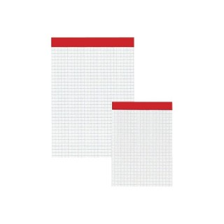 Bloc de notas sin cubierta perforado .