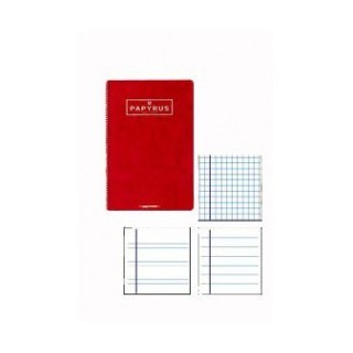 Cuaderno espiral Papyrus T. Cuartilla Tapa dura