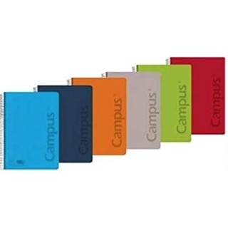Campus Bloc A4 80h tapa polipropileno 90gr CM  Cuaderno tapa plastico