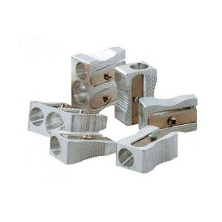 Sacapuntas de aluminio,1 boca