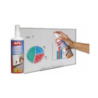 Spray limpia pizarras blancas. Apli