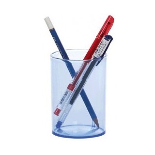 Cubilete de plástico transparente colores