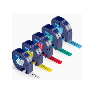 Cinta Dymo Plástico Letratag.