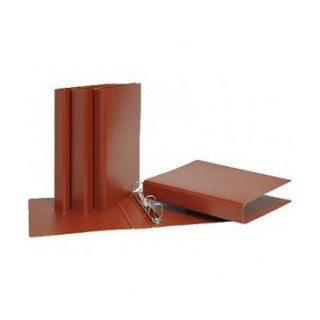 Carpetas 2 Anillas 25mm T.Folio Cartón Forrada Cuero