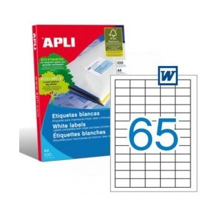 Etiquetas Apli 38X21,2MM