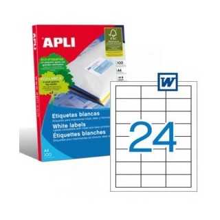 Etiquetas Apli 64,6X33,8MM