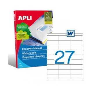 Etiquetas Apli 70X30MM