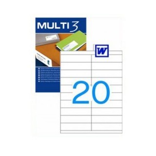 Etiquetas Multi 3 105X29MM