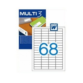 Etiquetas Multi 3 48,5X16,9MM