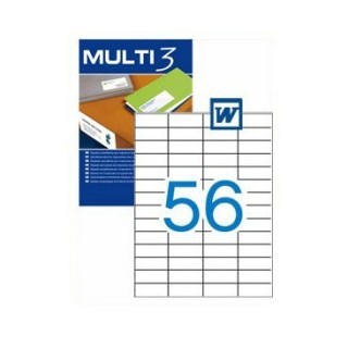 Etiquetas Multi 3 52,5X21,2MM Ref. 10491