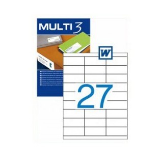 Etiquetas Multi 3 70X30MM