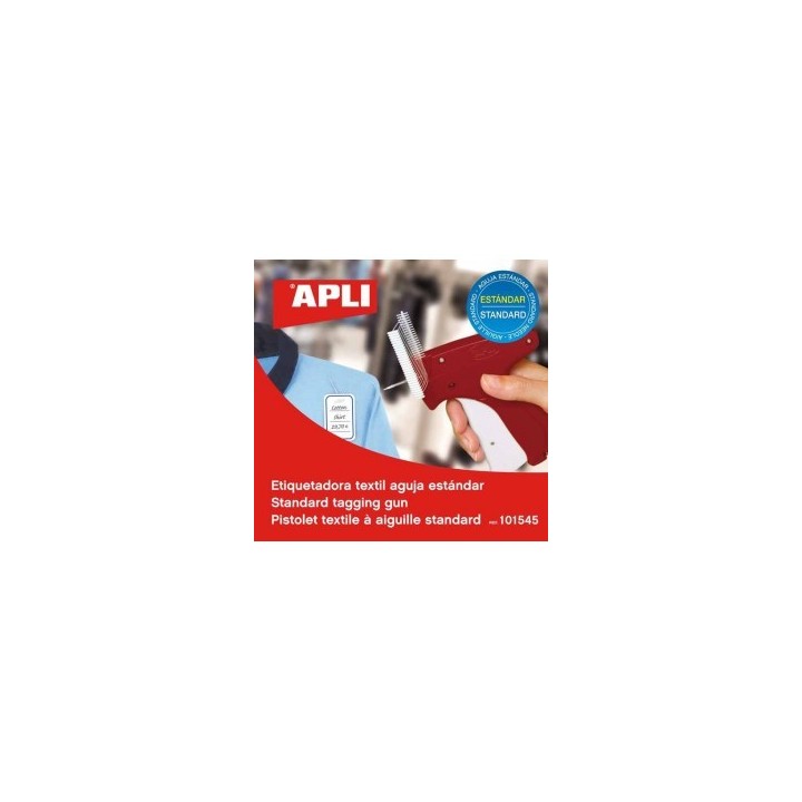 Etiquetadora Textil Apli aguja estandar