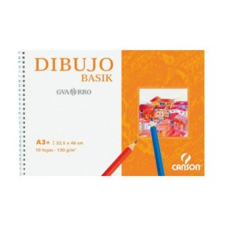 Bloc de Dibujo A-3 Guarro 130gr Sin recuadro