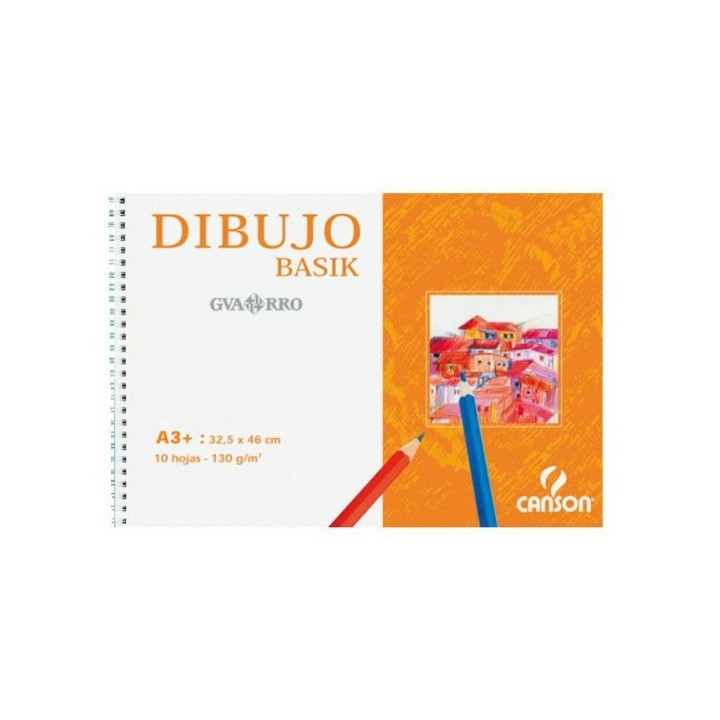 Bloc de Dibujo A-3 Guarro 130gr Sin recuadro