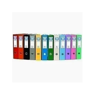 Archivador t. folio Color, plastificado UNI