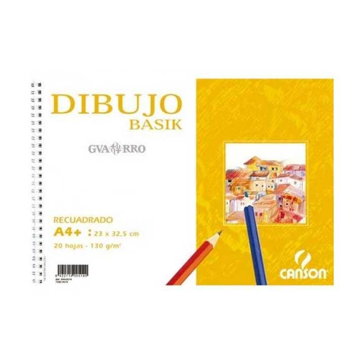 Bloc de Dibujo A-4 Guarro 130gr