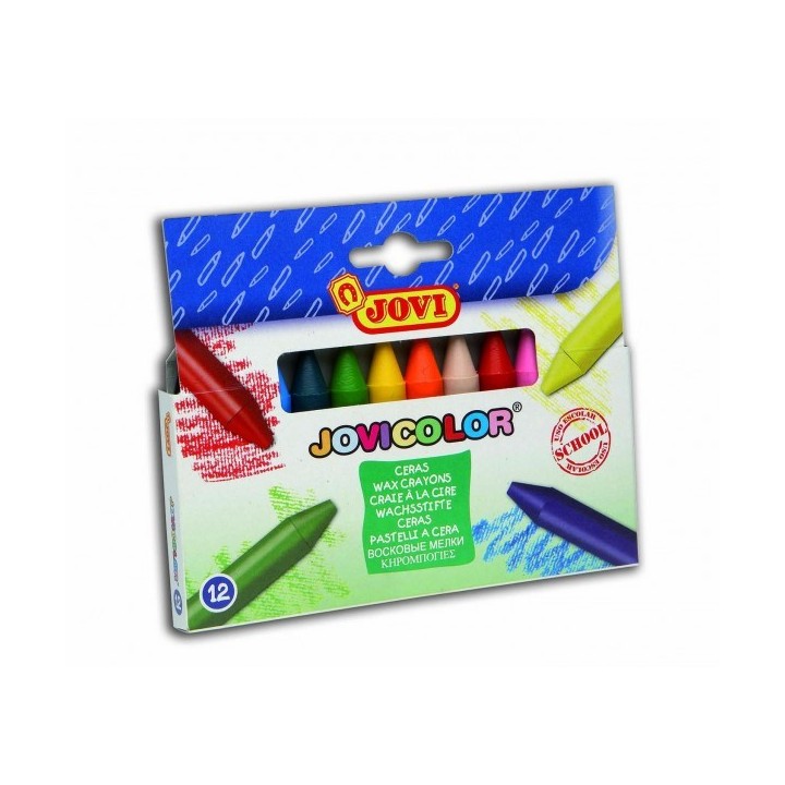 Ceras JOVICOLOR 12 colores