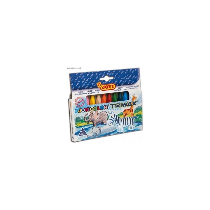 Ceras JOVICOLOR TRIWAX 12 Colores