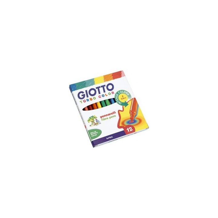 Rotuladores Giotto Turbo Color 12 unidades