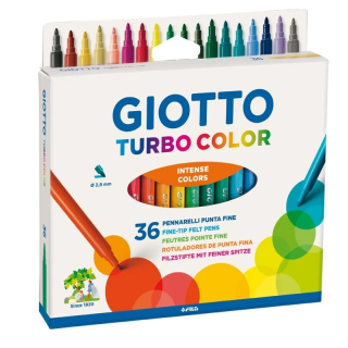 Rotuladores Giotto Turbo Color 36 unidades