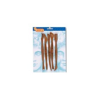Juego de 5 utensilios de plástico duro para modelar