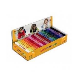 Plastilina mediana , Caja de 15 plastilina colores surtidos