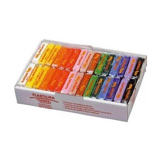 Plastilina pequeña, Caja de 30 plastilinas, colores surtidos