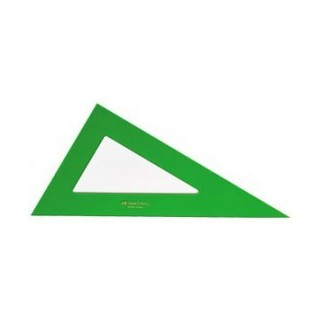 Cartabón 25cm FABER CASTELL gran calidad