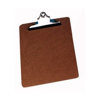 Tabla Madera con pinza, para notas