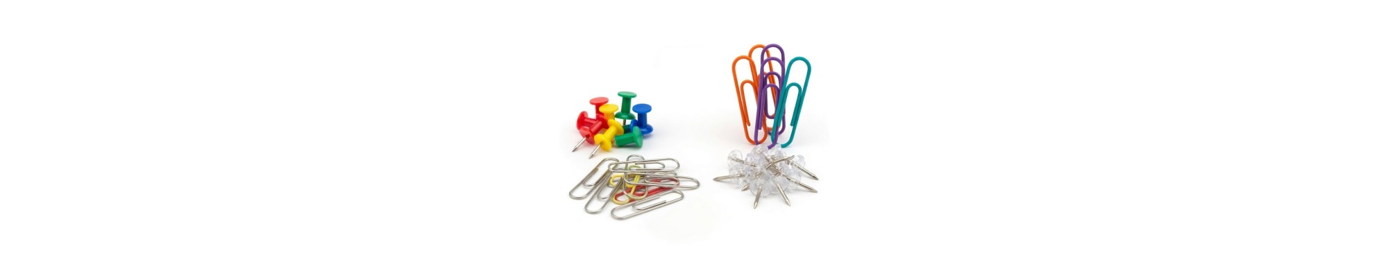 GOMAS ELÁSTICAS. CLIPS. CHINCHETAS Y PINZAS PARA EMPRESAS